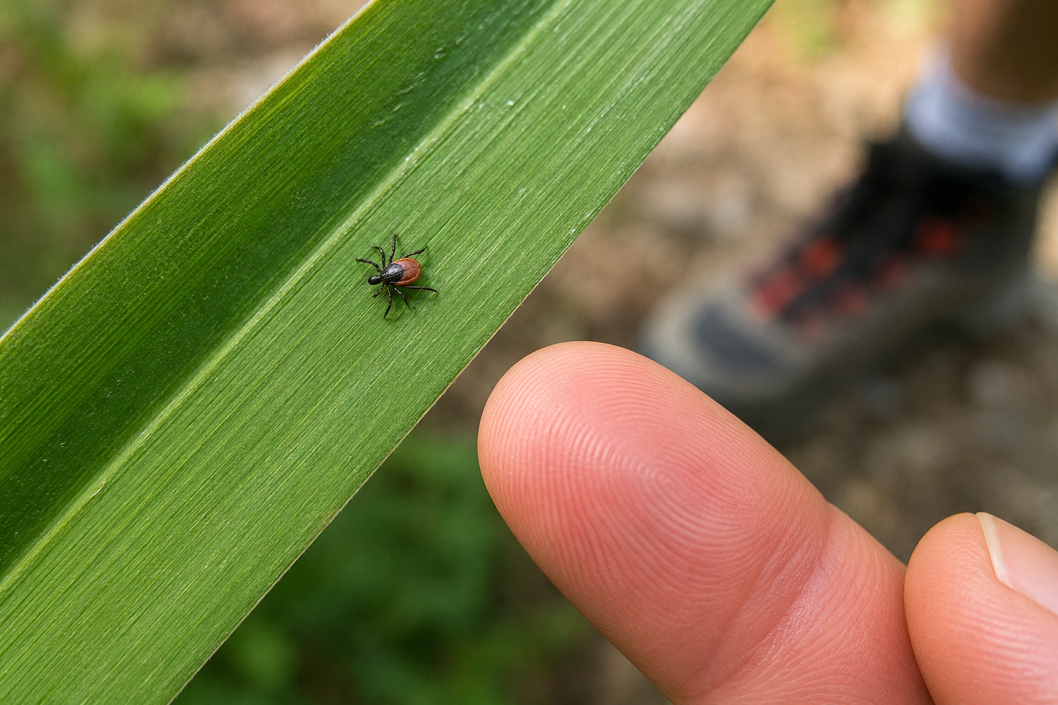 Tick control treatment in Huntsville Alabama to protect families and pets from ticks around the home and yard.